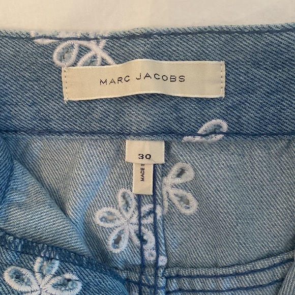 NWT Marc Jacobs Denim Mini Skirt size 30 - Picture 2 of 15